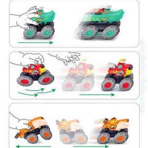 اسباب بازی ست 3 عددی ماشین هیولا هولی تویز Hola Toys مدل A3151_اسباب بازی ماشین